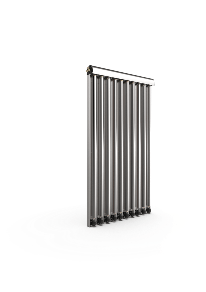 X-RAY 10 vaakumtorudega päikesekollektor