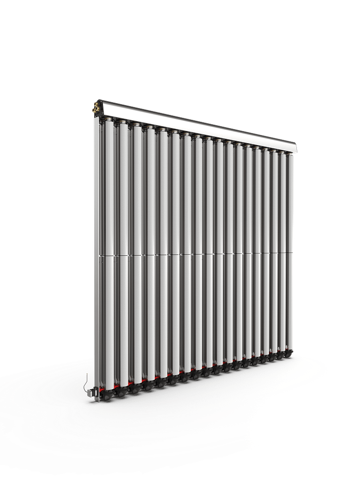 X-RAY vaakumtorudega päikesekollektor